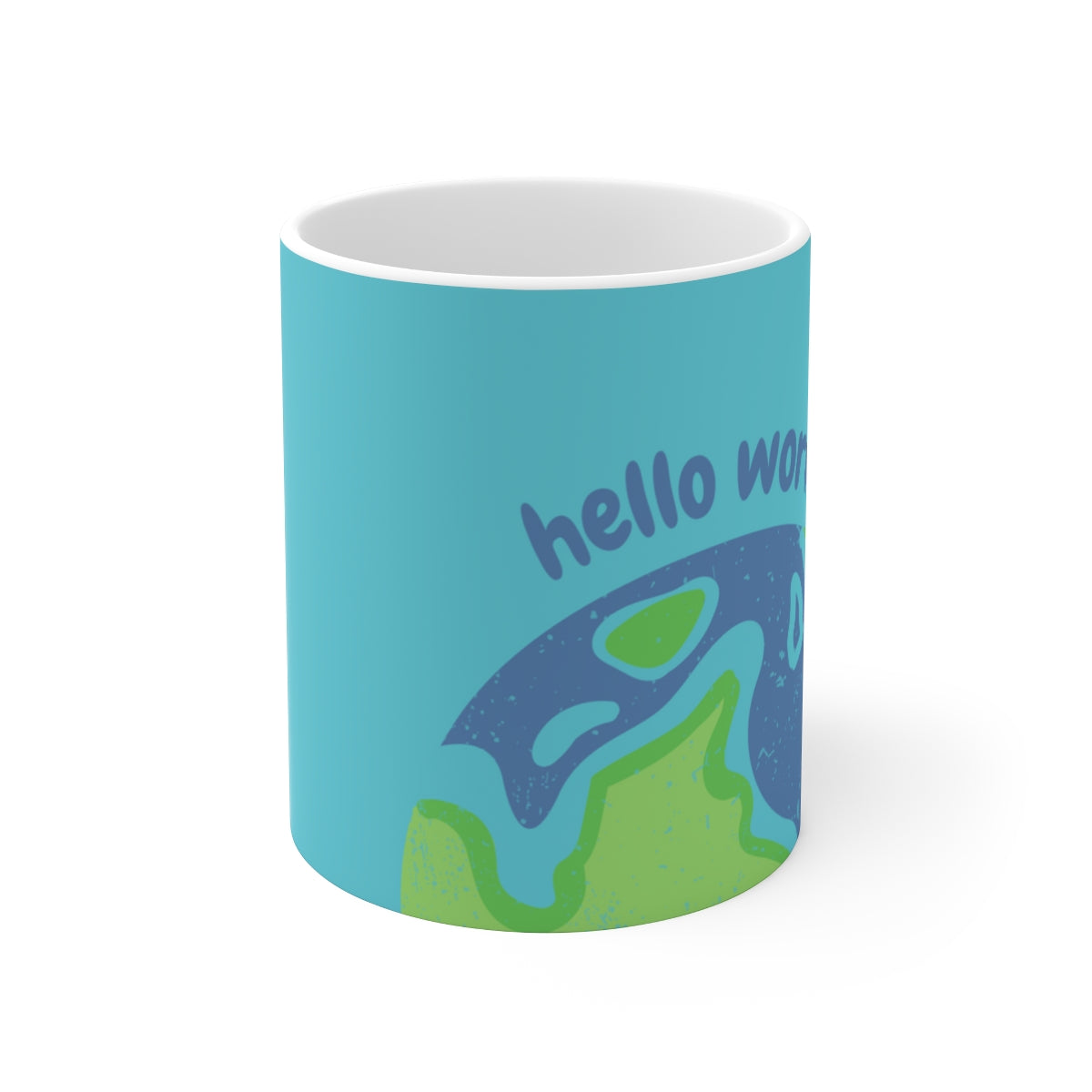 Hello World Ceramic Coffee Cup