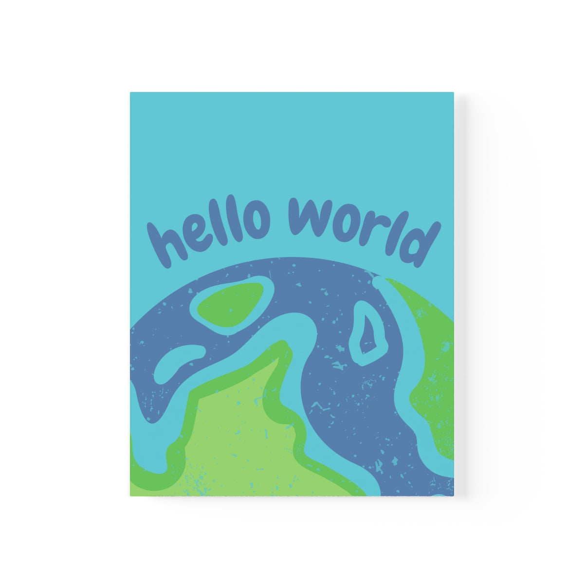 Hello World Unframed Poster