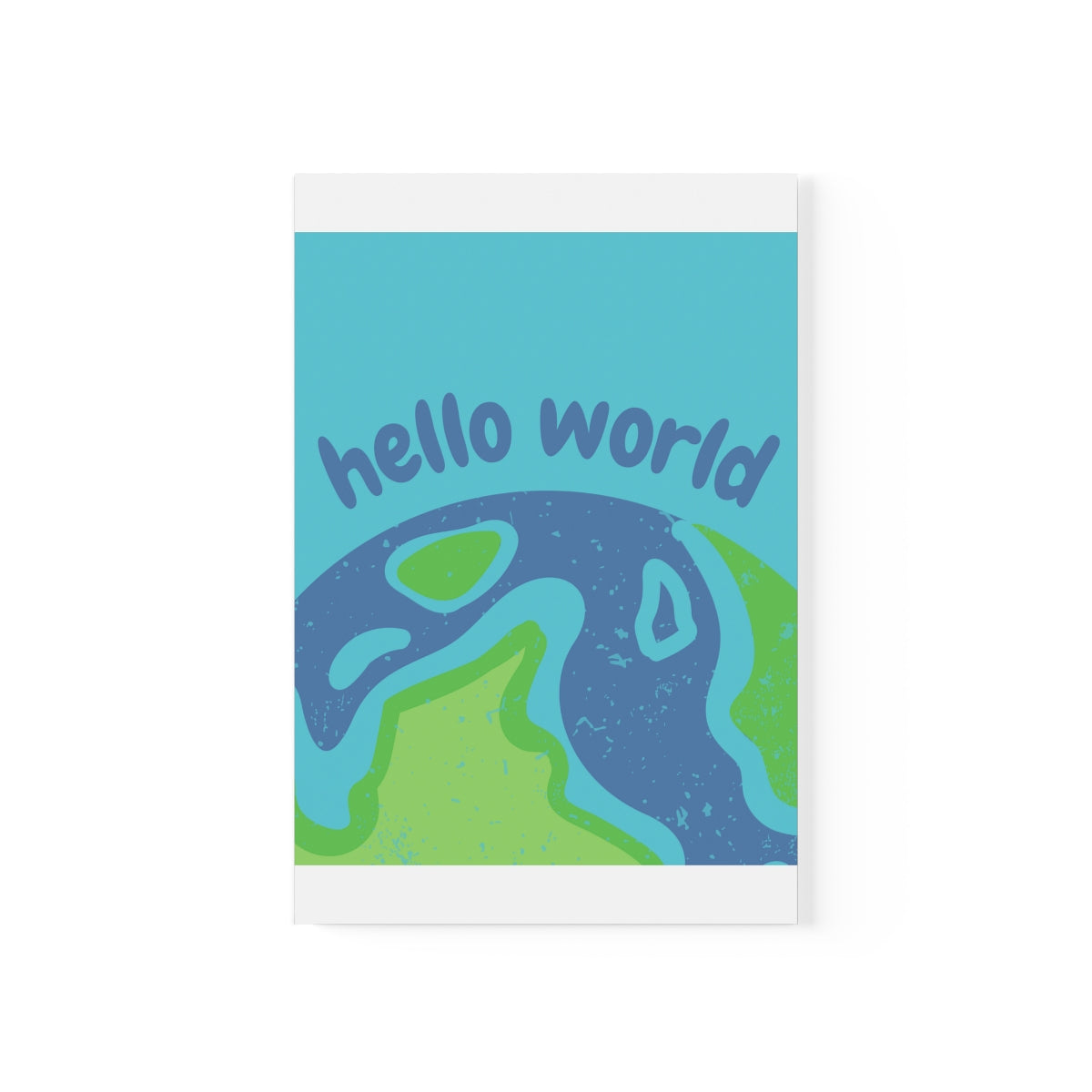 Hello World Unframed Poster