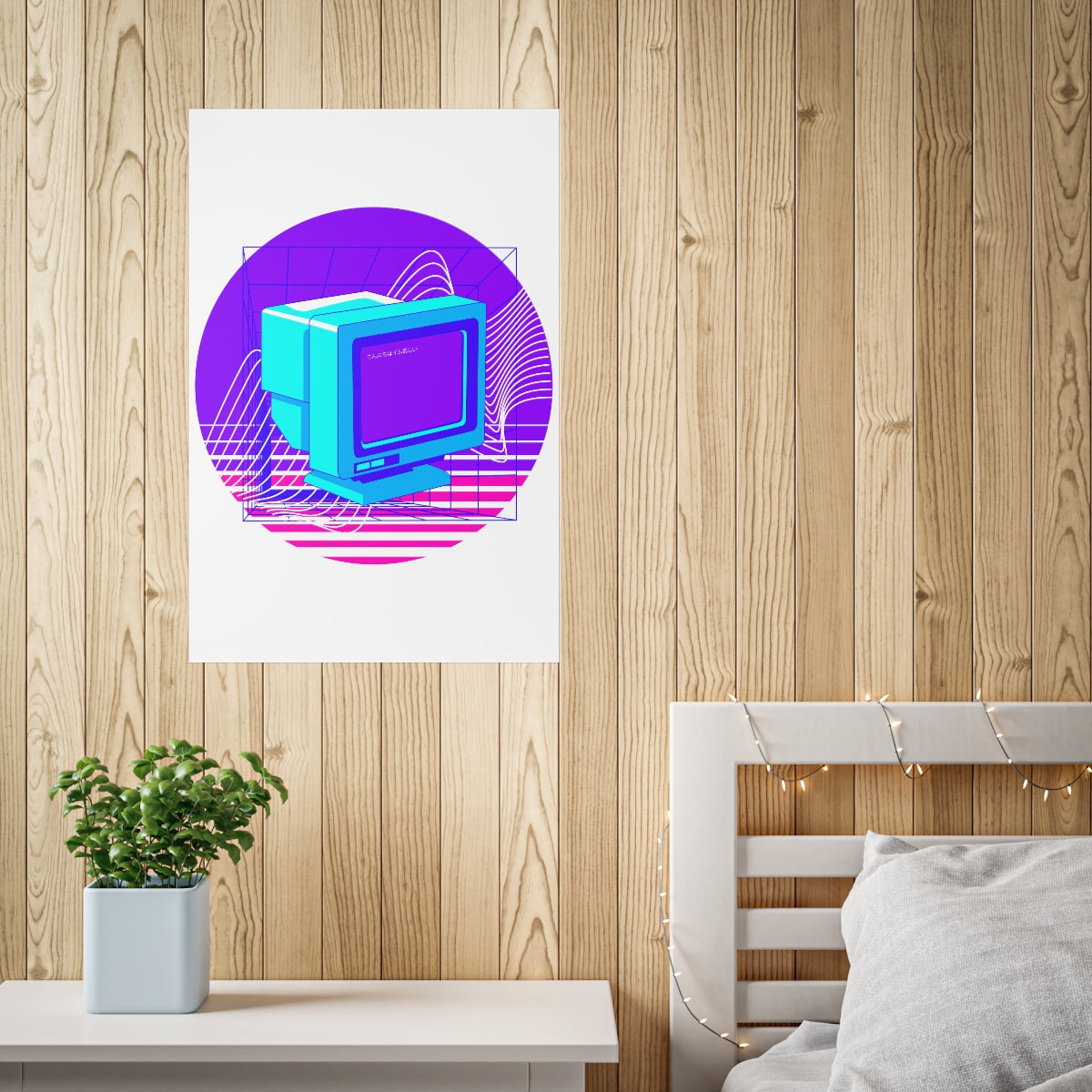 Vaporwave Unframed Poster