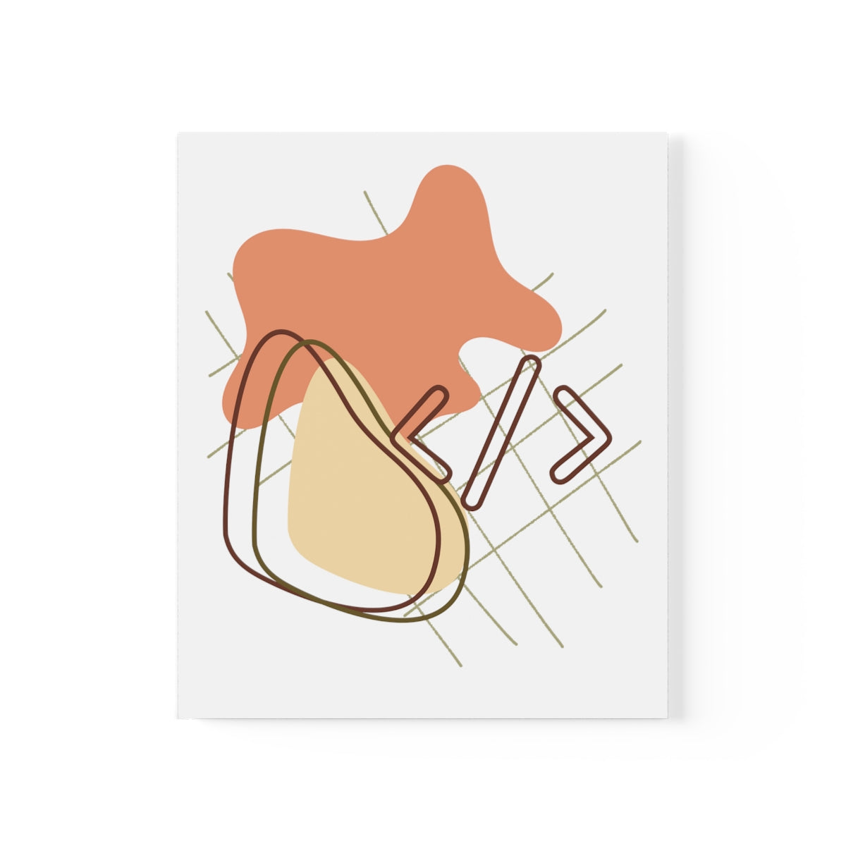 Abstraction Unframed Poster