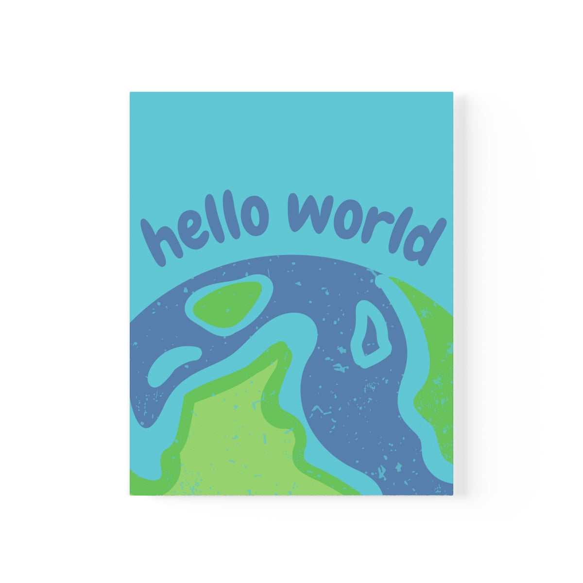 Hello World Unframed Poster