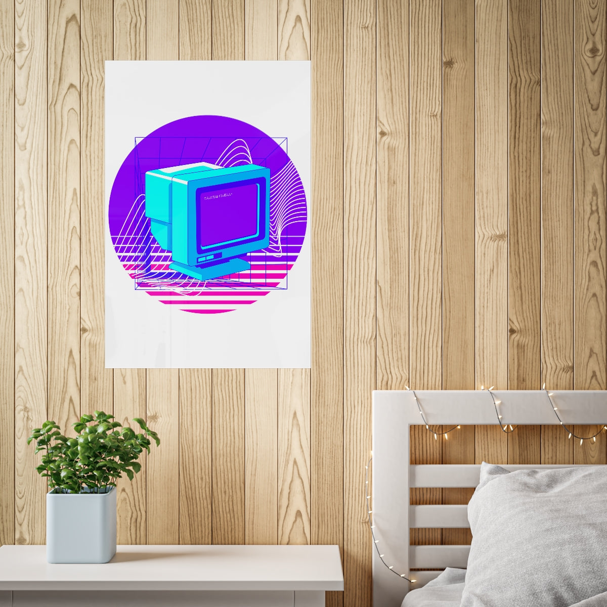 Vaporwave Unframed Poster