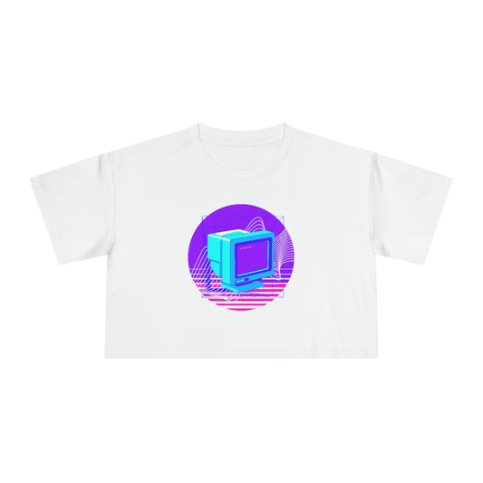 Vaporwave Women's Crop Tee